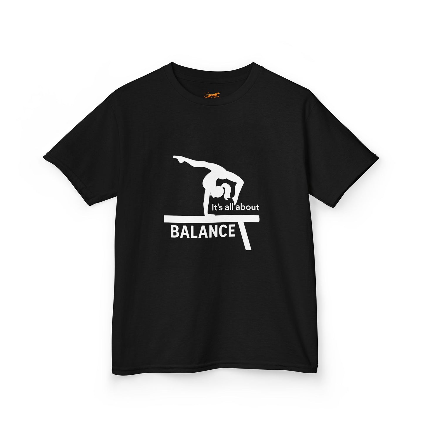 "It's All About Balance" Gymnastics Tee