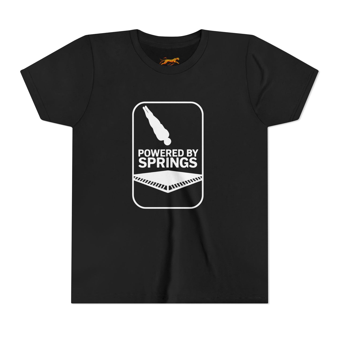 Youth Graphic Tee - Powered by Springs, Trampoline