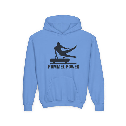Pommel Power Gymnastics Youth Hoodie