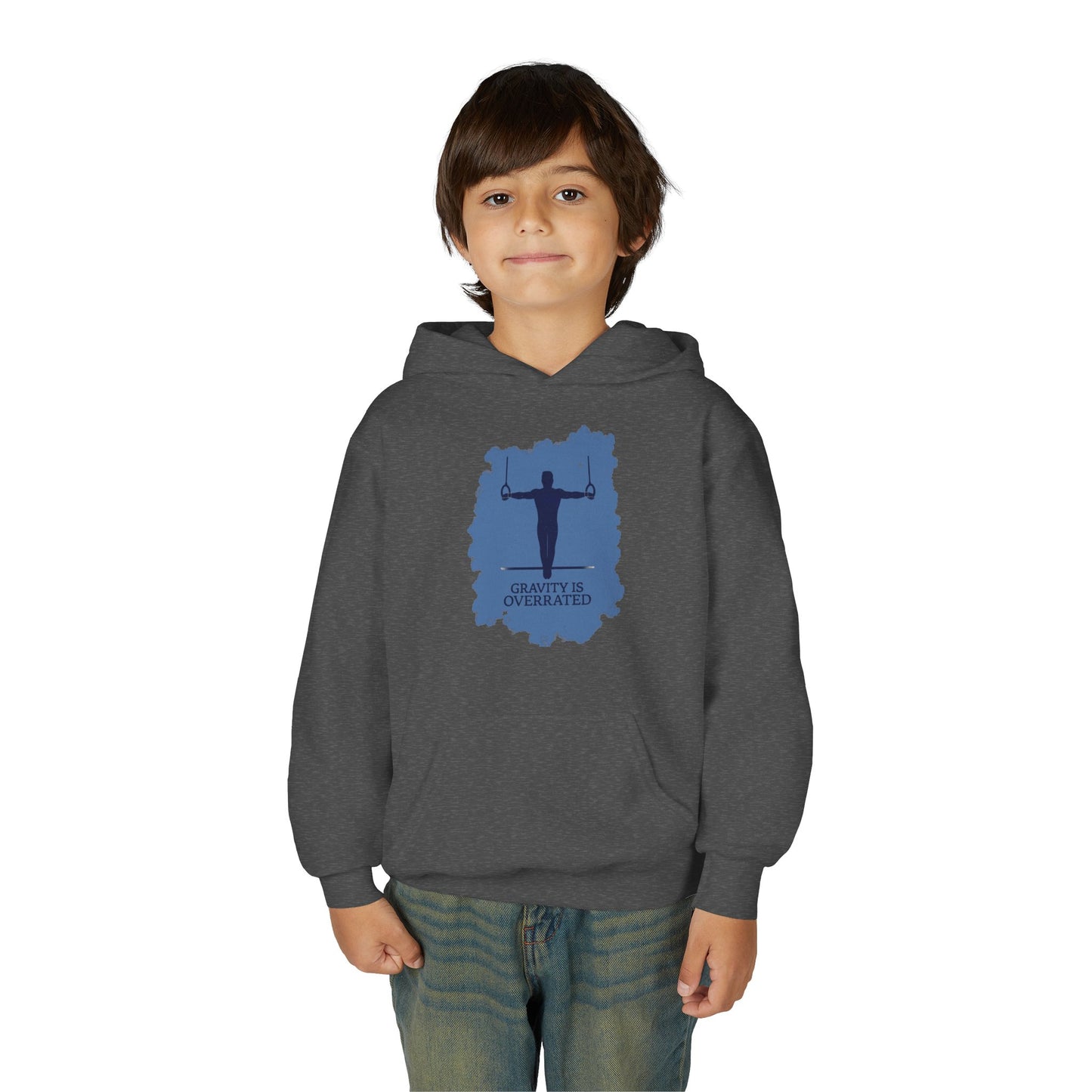 Boys Gymnastics Pullover, Workout Motivation Hoody