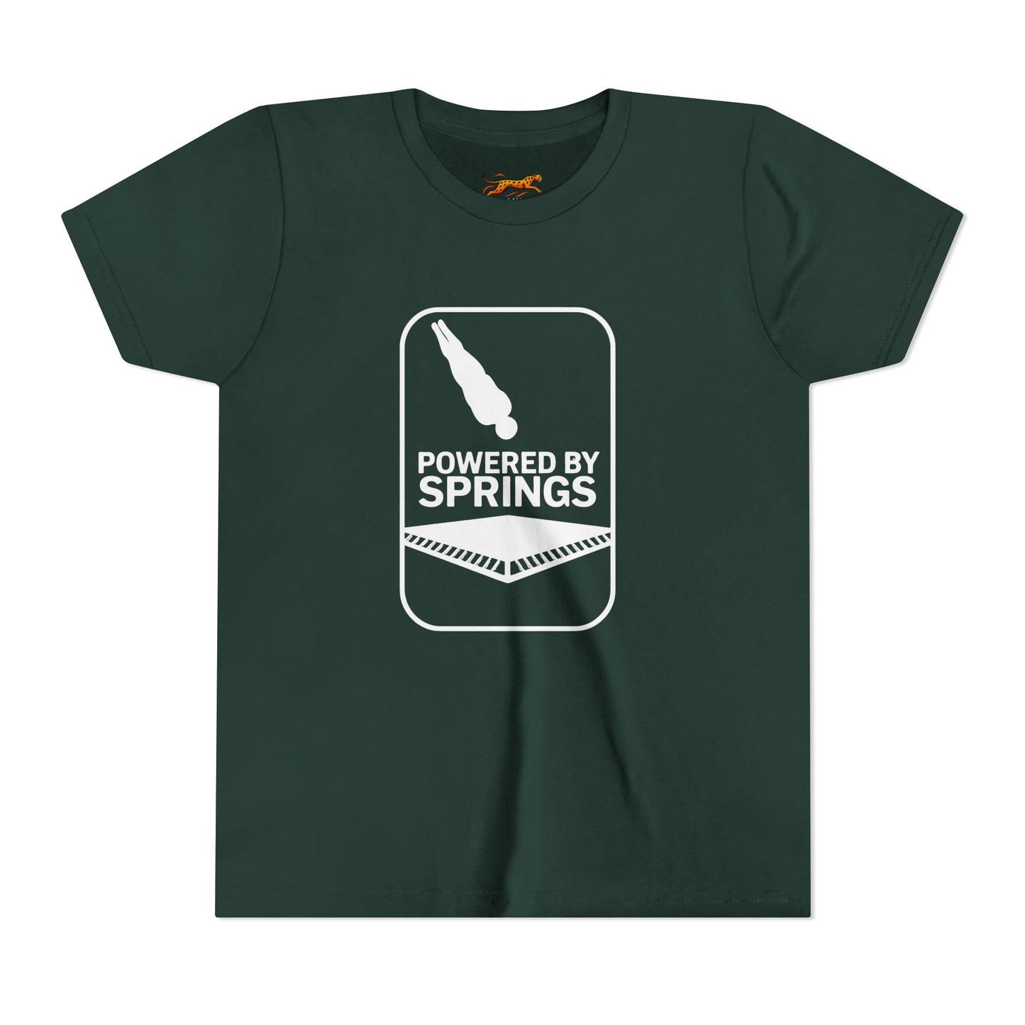 Youth Graphic Tee - Powered by Springs, Trampoline