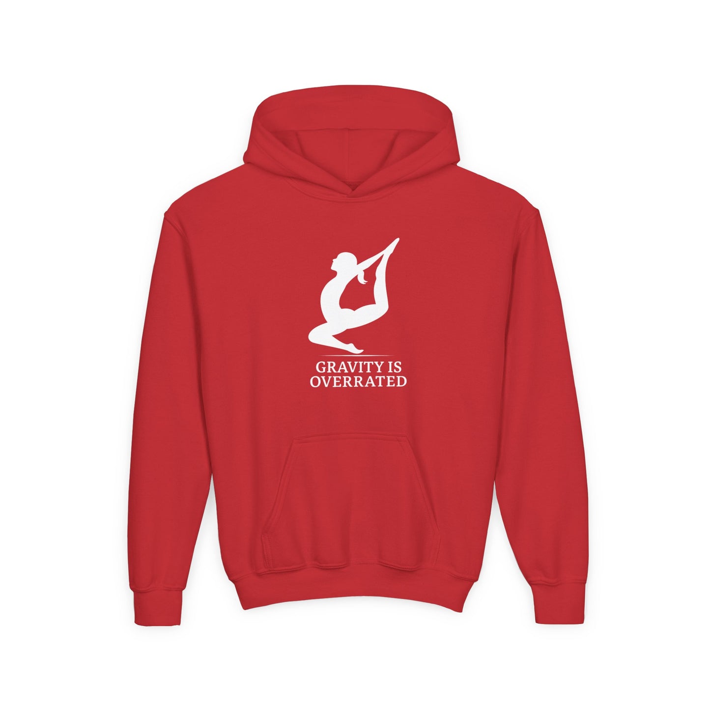 Gravity is Overrated Youth Hoodie - Perfect for Dancers and Gymnasts