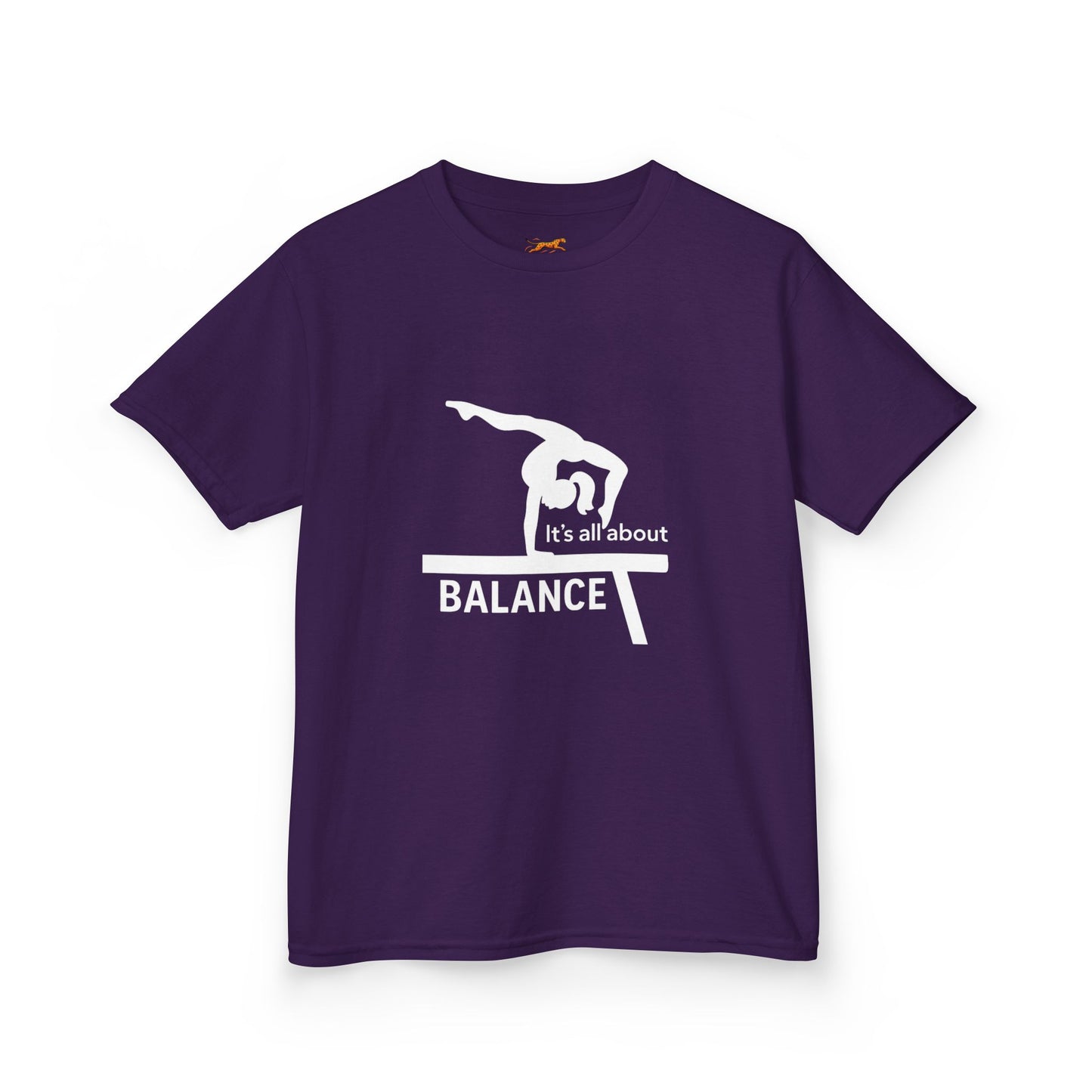 "It's All About Balance" Gymnastics Tee