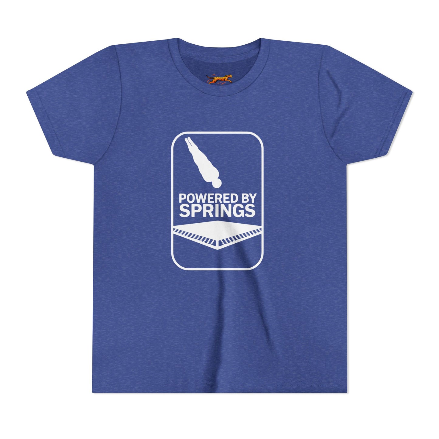 Youth Graphic Tee - Powered by Springs, Trampoline