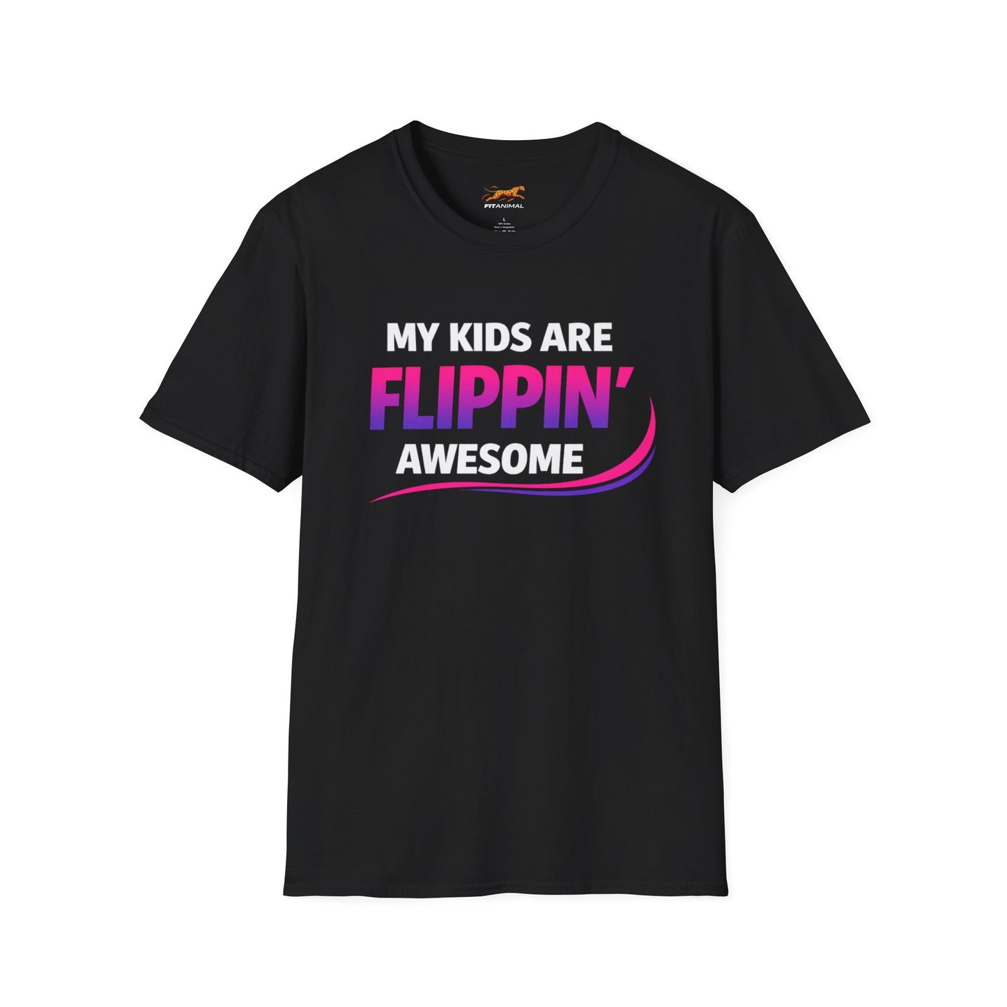 T-Shirt — "My Kids Are Flippin' Awesome / Flippin' Proud" Supporters tee