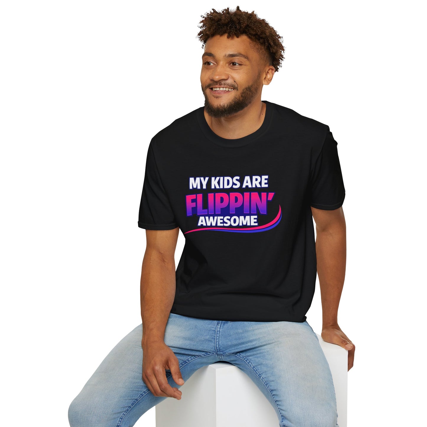 Flippin' Awesome, Flippin broke— Proud Parent Graphic Tee